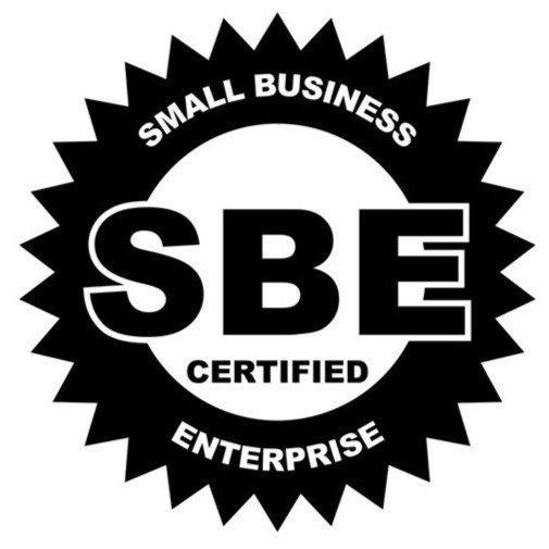 Small Business Enterprise certification badge issued by the City of Houston